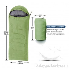 2018 New Large Single Sleeping Bag Warm Soft Adult Waterproof Camping Hiking 570934720